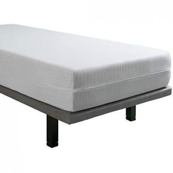 Tural – Funda de colchón Extra elástica y Resistente. Cierre con Cremallera. Talla 80x190/200cm