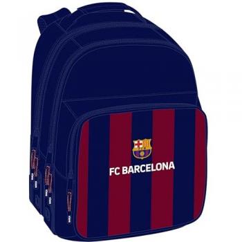 Mochila Escolar Doble Adaptable al Carro F.C. Barcelona - Diseño Ergonómico, Amplio Espacio de Almacenamiento, Bolsillos Multifuncionales, Ideal para Niños de Diferentes Edades, Calidad y Resistencia