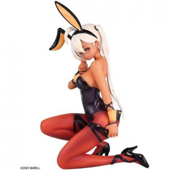 Estátua original de personaje Neala Black Rabbit ilustración por Majo 1/5 a escala 19 cm