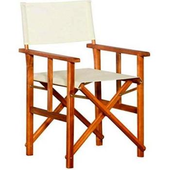 Solid Acacia Wood Director's Chair