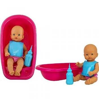JuguetesFantasia.com Bebe Pipi 35 CM + BAÑERA