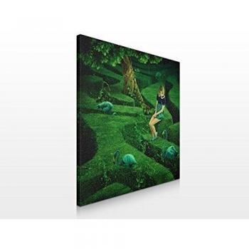 Apalis Cuadro de Lienzo no.201 Woman In The Labyrinth 70x70cm, Größe:70cm x 70cm
