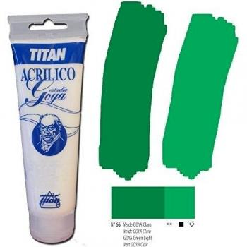 ACRÍLICO GOYA ESTUDIO VERDE GOYA CLARO 125 ML Nº 66
