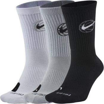 Calcetines de baloncesto Nike Everyday Crew Blanco
