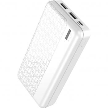 Powerbank Blanco 20.000 mAh con Doble Salida USB