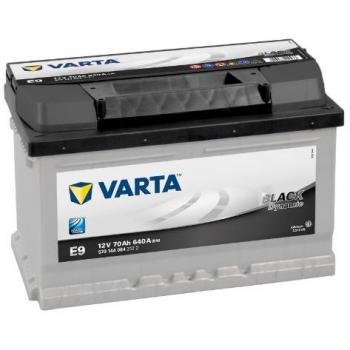 BATERÍA COCHE VARTA BLACK DYNAMIC 12V 70AH E9