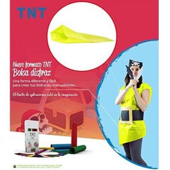 Pryse 5075120 - Pack de 25 bolsas para disfraz, 65 x 90 cm, Color Amarillo