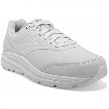 Brooks Women's Addiction Walker 2 Extra Wide White Walking Shoes Size 8