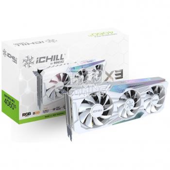 Inno3D - C406T3-08D6X-17113280 tarjeta gráfica NVIDIA GeForce RTX 4060 Ti 8 GB GDDR6