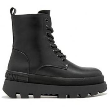 D.Franklin - Botas de mujer de corte bajo con suela estilo track, modelo Militares Corte Bajo All Track Full en color negro, talla 39, para moda casual