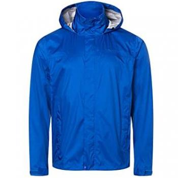Marmot PreCip Eco Chaqueta Impermeable Hombre Azul S, Chubasquero Rígido, A Prueba de Viento, Transpirable