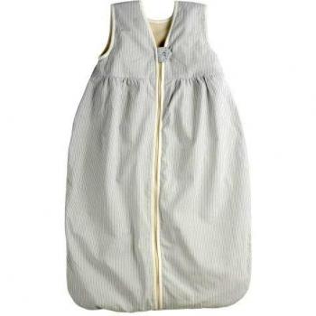 Lana Naturalwear - Saco de dormir a rayas para bebé, color blau