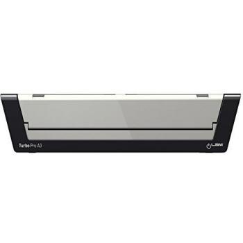 Leitz Plastificadora A3, Ideal para la oficina o la escuela, Plata, Touch Turbo Pro2, iLAM, 75190000