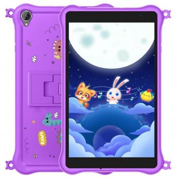 Blackview Tab 50 Kids - Tablet para niños, WiFi, 3GB RAM, 64GB almacenamiento, color Lila
