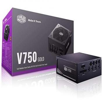 Cooler Master V750 Gold, 750W 80 Plus Gold Fuente de alimentación, Totalmente Modular