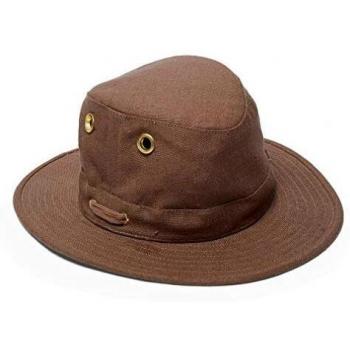 Tilley Unisex TH5 Hemp Hat, Brown - Size: 60CM