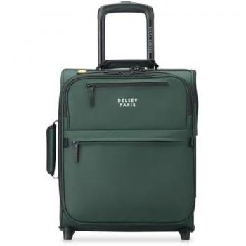 Maleta Delsey Paris Maubert 2.0 41L verde trolley cabina 2 ruedas 45cm