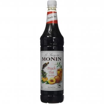 Monin Peach Tea Syrup 1 Litre Bottle - Peach Tea Syrup Flavouring for Cocktails