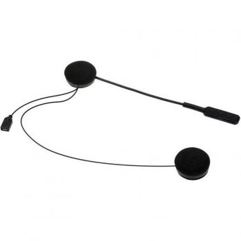 Auricular Bluetooth Inalámbrico para Motocicleta MH01 con Casco, Altavoces Estéreo Dobles y Accesorios de Moto