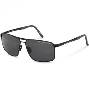 Porsche Design P8918 Polarized A Men's Black Sunglasses Size 65