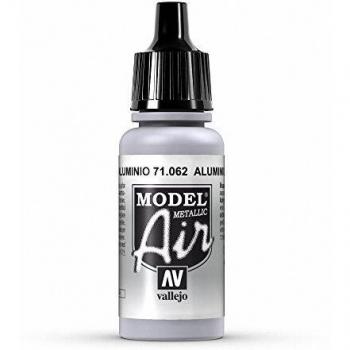 VALLEJO-3071062 71062 MODEL COLOR ALUMINIO 17 ML, surtido