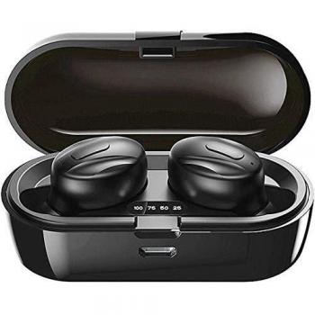 Auriculares Bluetooth, 2020 Auriculares Inalambricos Bluetooth con CVC 8.0 cancelación de Ruido, Cascos inalambricos Bluetooth internos de 15 Horas para Sport Android iOS PC-B3