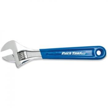 Llave inglesa ajustable Park Tool PAW-12 con mango ergonómico, capacidad de apertura de 0 a 32 mm, fabricada en acero al carbono, diseño ligero y duradero, ideal para mecánica de bicicletas