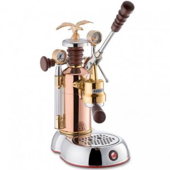 Máquina de café espresso manual La Pavoni Esperto Edotto, cobre/cromo/oro, 1,6L, 950W