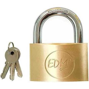 Edm Candado de Latón Arco Normal 70x36,5mm Blister