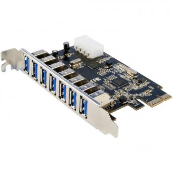 Tarjeta PCIe con 7 puertos USB 3.0 Tipo A Externos EXSYS EX-11088-2