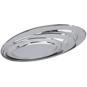 Equinox 500538 - Set de 3 bandejas de acero inoxidable