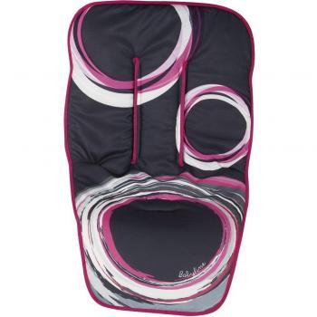 Colchoneta para silla de paseo Babyline Anillos Fucsia