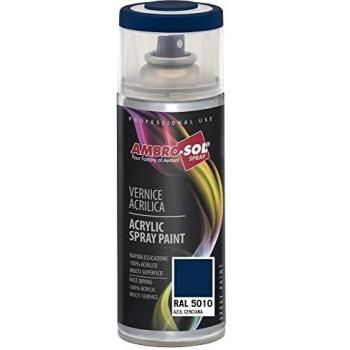 Ambro-Sol V4005010 Pintura acrílica, Azul genciana, 400 ml