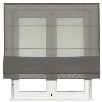 Estor Plegable Traslúcido Gris 90 x 250 cm - Fabricado en España - Garantía 5 Años