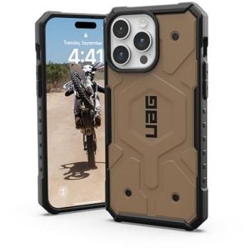 Funda UAG Pathfinder MagSafe para Apple iPhone 15 Pro Max - Protección Militar, Carga Inalámbrica, Color Tierra Oscura