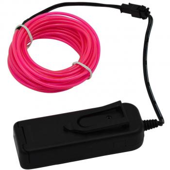 Gosear 5 M Cable Neon Brillante Efecto Estroboscopico Electroluminiscente