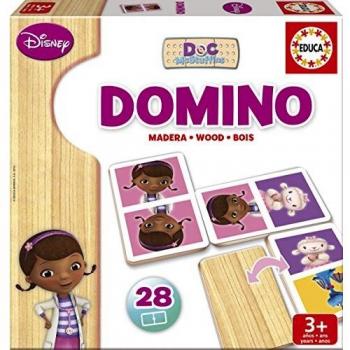 Educa Juegos - Doctora Juguetes Dominó de Madera