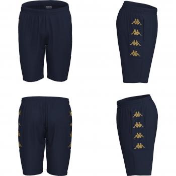 Kappa Pantalones Cortos de Hombre Gabbio Azul 4XL