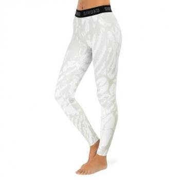 Leggings térmicos de mujer para esquí y nieve Stellar Siroko Blanco XS