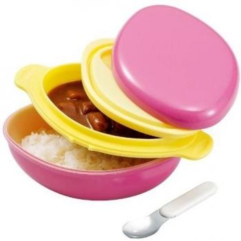 Don Don Lunch Bento Box Pink #50380 [Kitchen]