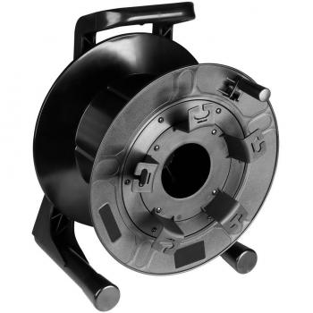 Carrete de cable profesional Adam Hall 70226 Negro