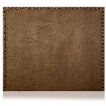 Cabecero Apolo Tapizado Nido Antimanchas 100x120cm Marrón