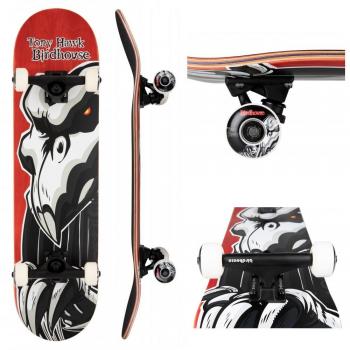 Monopatín Completo Birdhouse Falcon 2 Rojo 8.0 - Gama Media para Trucos