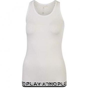 Only Play - Camiseta de Tirantes para Mujer, Bianco, M