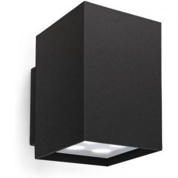 Aplique Jardín Led Afrodita 10cm Negro 1690lm 3000K IP55