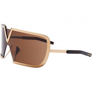Valentino V-Light Gold Crystal Unisex Sunglasses (VLS-120-B)