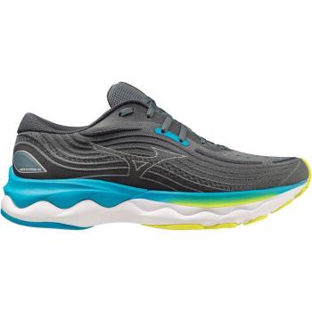 Mizuno Wave Skyrise 4 Zapatilla Neutral Hombres - Gris, Azul Claro