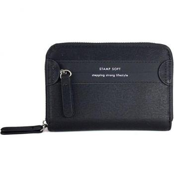STEPPING STRONG STAMP - Cartera de mujer de ecopiel en color negro