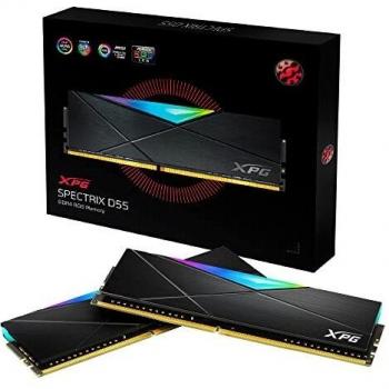 Módulo de memoria SPECTRIX D55 DDR4 RGB 3200 MHz 16GB (2x8GB), dual package , High Performance