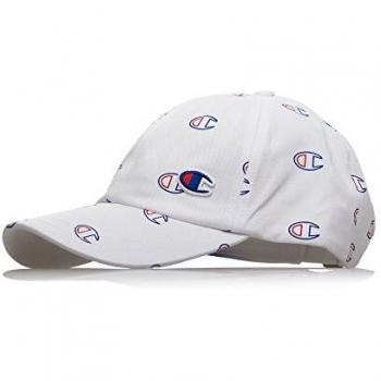Champion All-Over C Logo Baseball Cap White-Gorras